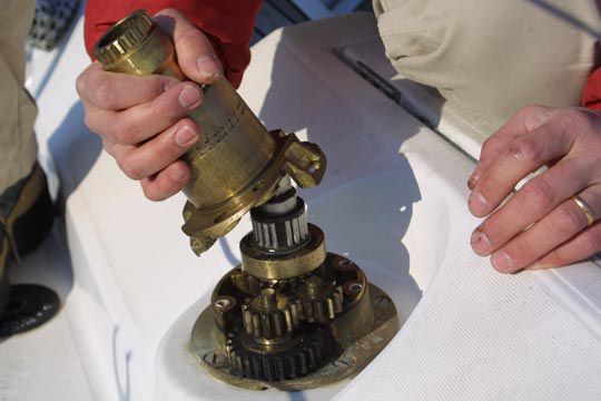 sailboat winch repair