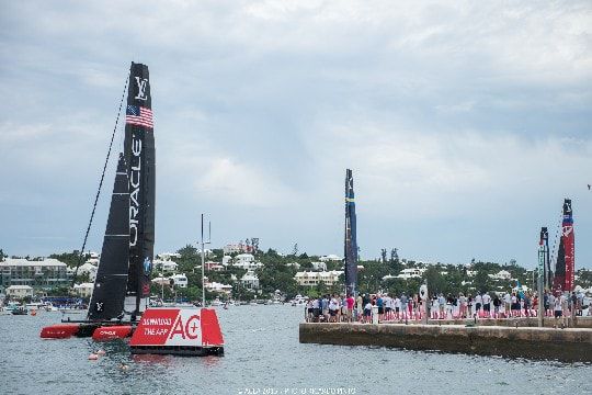 Artemis Team at Louis Vuitton Trophy Nice