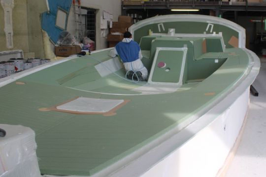 foam sandwich yacht construction