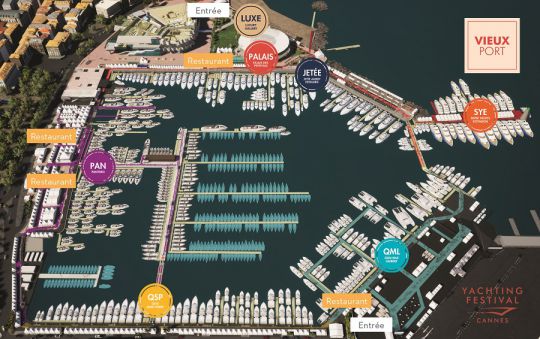 A new configuration for the Cannes Yachting Festival 2019