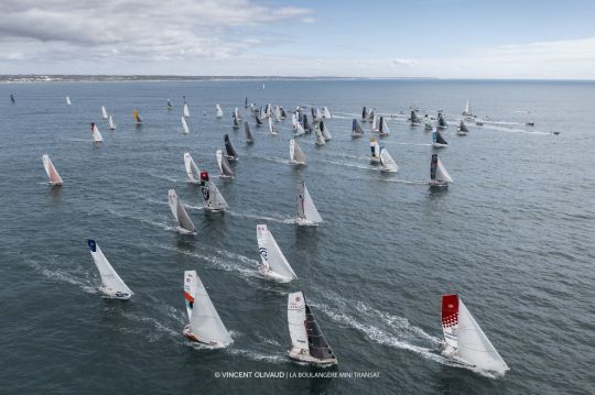 Mini Transat 2013 Day 21 - First five prototypes reunited in Point