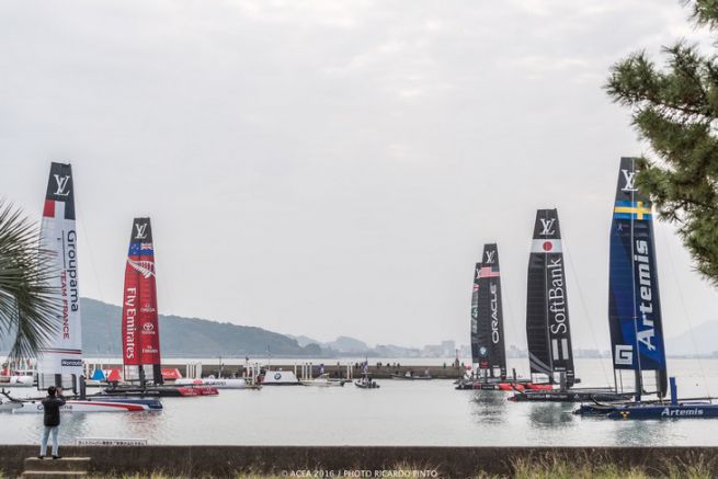 Who will be the winner of the Louis Vuitton America's Cup World Series?