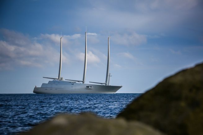 Sailing Yacht A The World S Largest Private Sailing Yacht