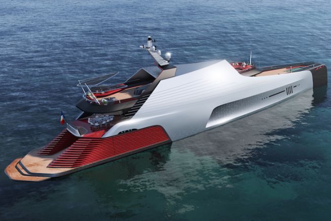 Carat 187, a superyacht concept inspired by the Cannes Film Festival