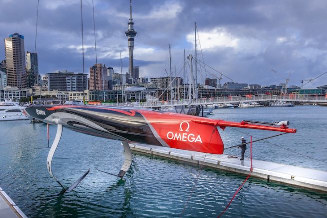 Emirates Team New Zealand unveils the first-ever AC75