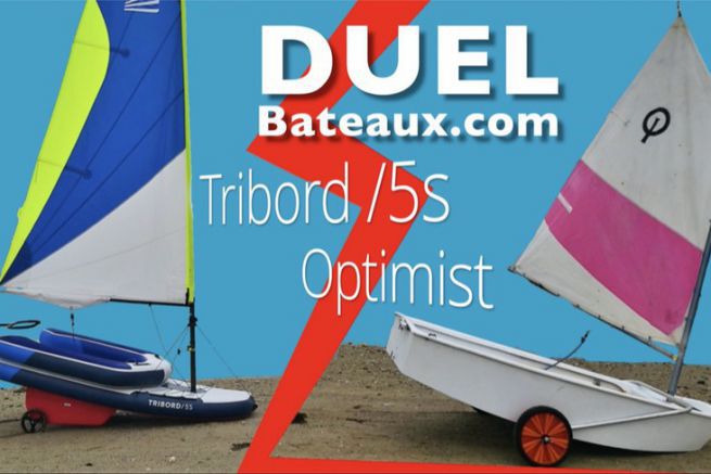 Tribord 5S VS Optimist : Which dinghy 