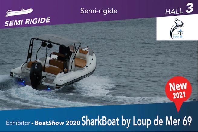 The Sharkboat By Loup De Mer 69 A Versatile And Luxurious Boat Designed Like A Rigid Hull