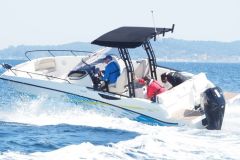 Sterk 31, a powerful open boat with a Mediterranean profile